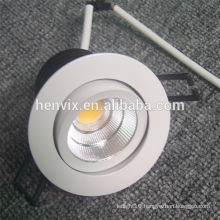 cob 10W dimmable led downlights square